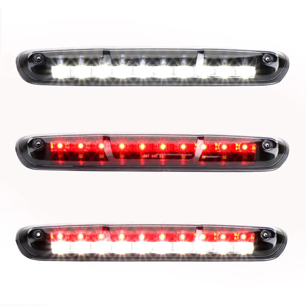 Areyourshop Led White Red Third Brake Light For Chevy Silverado For GMC Sierra 1500 2007-2013  LED Taillight