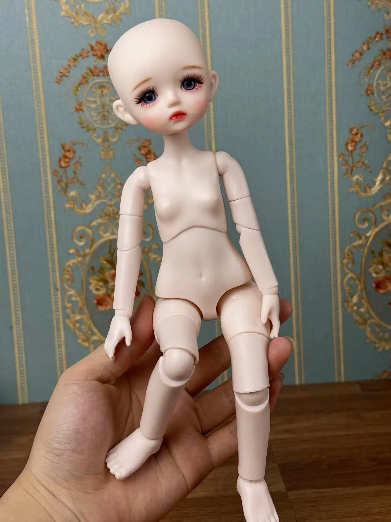 Sweet Doll DIY 1/6 BJD Doll Head Makeup 30cm Ball Jointed Doll Girls Dolls Toy Birthday Gift