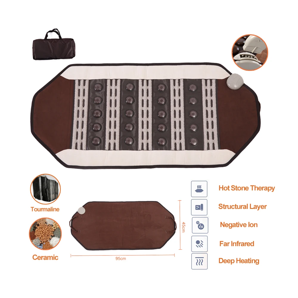 

Матрас SERAJEN Style Happy Dream с германием и турмалином для улучшения качества сна, керамический коврик с фотонной светотерапией и массажем