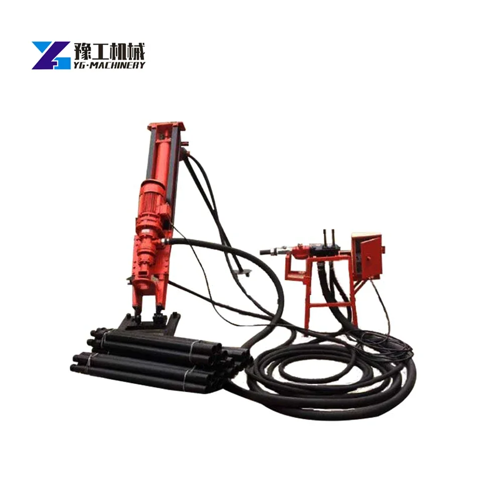 

Fully Pneumatic Electric Portable 25m Deep Concrete Rock Drilling Equipment Drill Machine with Air Compressor