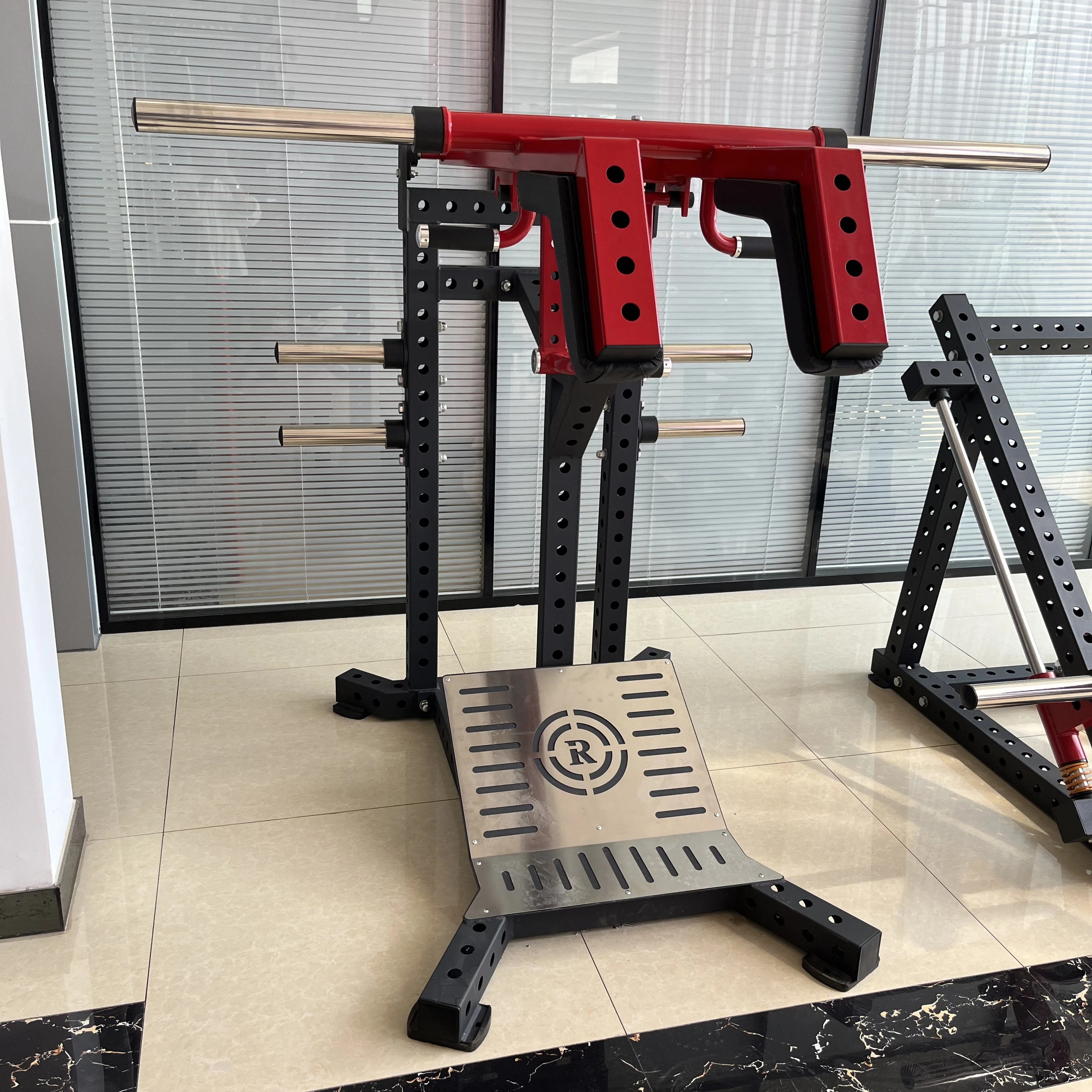 Factory Direct Professional Hack Squat Fitness Equipment Strength Training Bodybuilding Chest Back Exercise Quality Steel Gyms