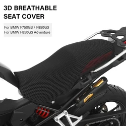 Nylon 3D Mesh Fabric Cooling Seat Cover Seat Cushion For BMW F 750 GS F850GS F750GS F 850 GS Adventure 2019-Accessories Moto