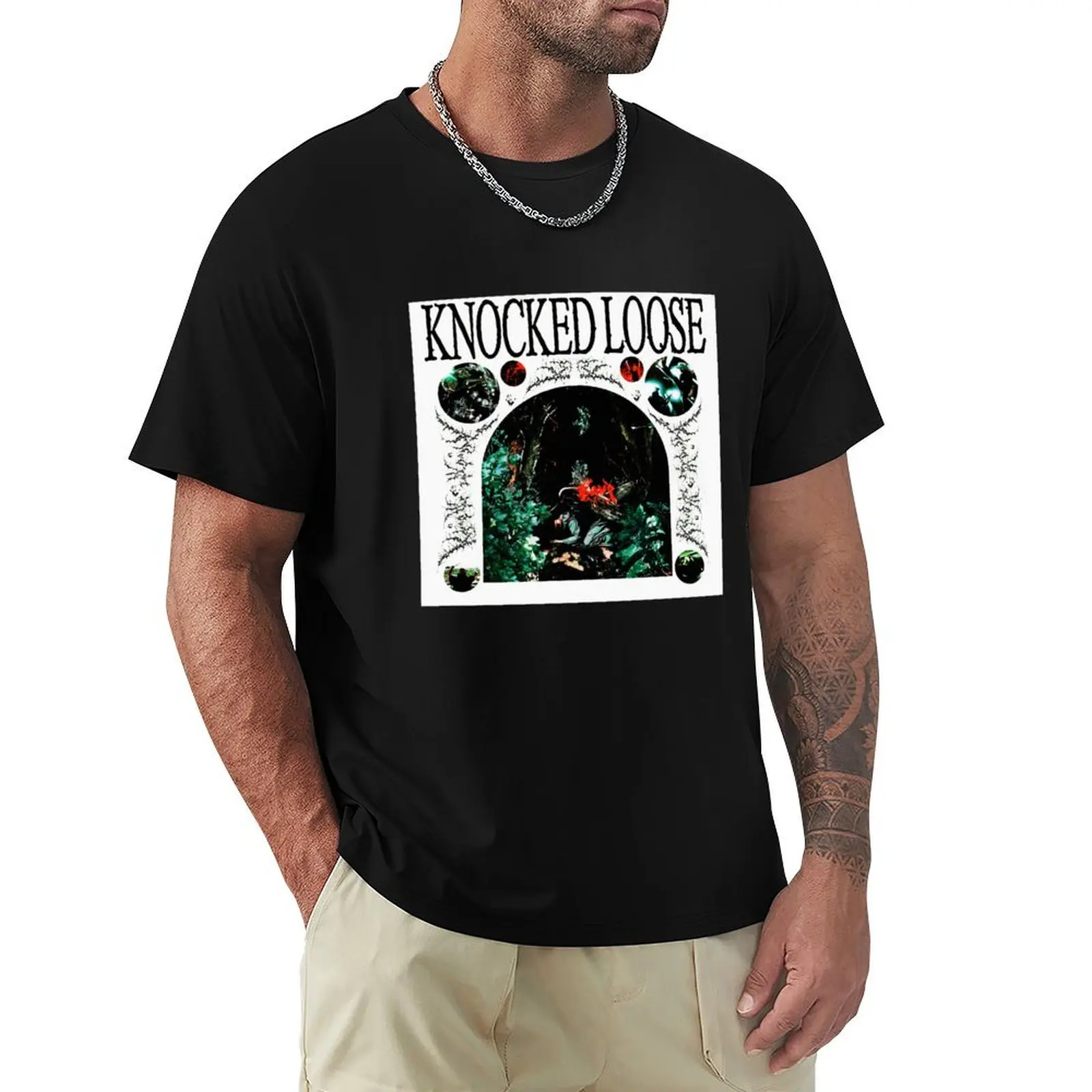 Knocked Loose Art T-Shirt Long Lasting Casual T-Shirt