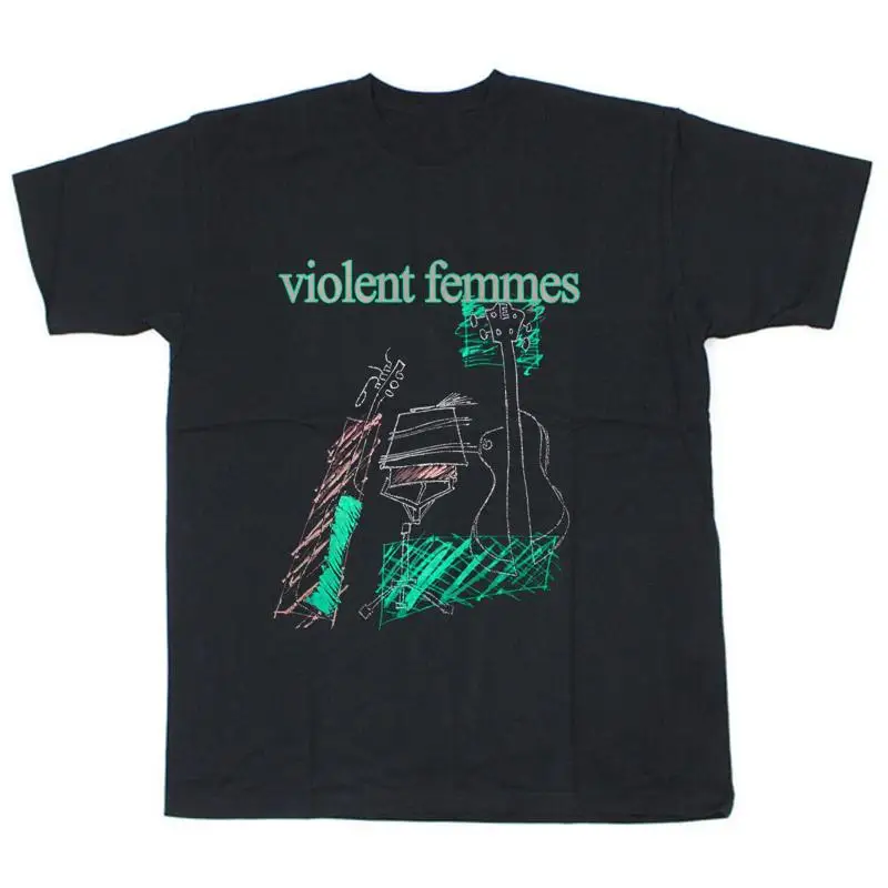 

Винтажная мужская футболка Special Violent Femmes, черная, все размеры