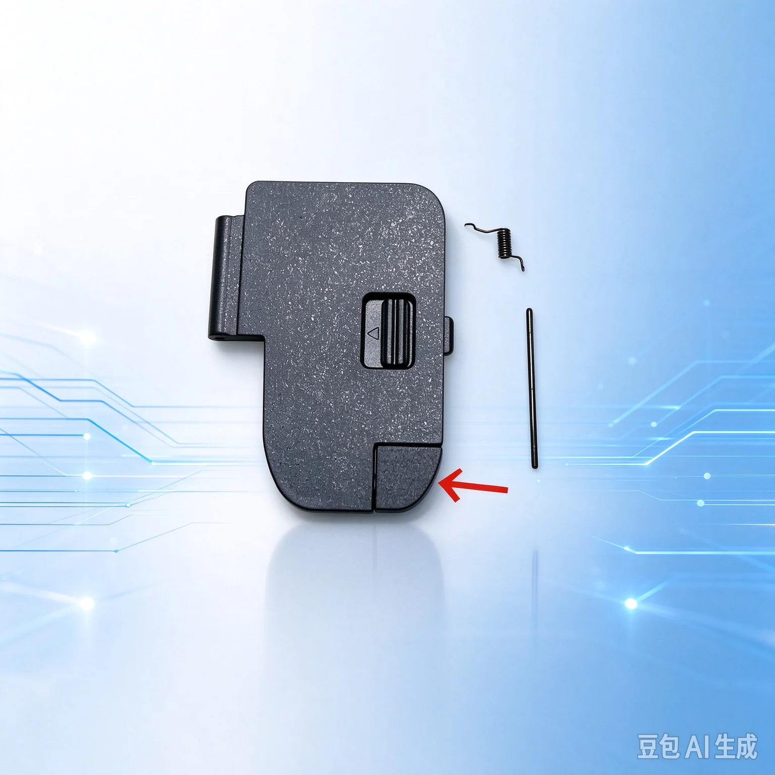 Battery Door for Fujifilm X-S20 Battery Cover with Lock Spring
