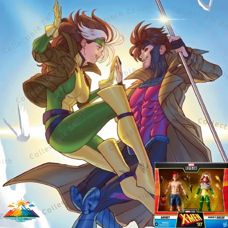 

【IN STOCK】Hasbro Marvel Legends Series Gambit and Marvel's Rogue 15cm2-Pack Action Figure Collecting Hobbies Original Toys Model