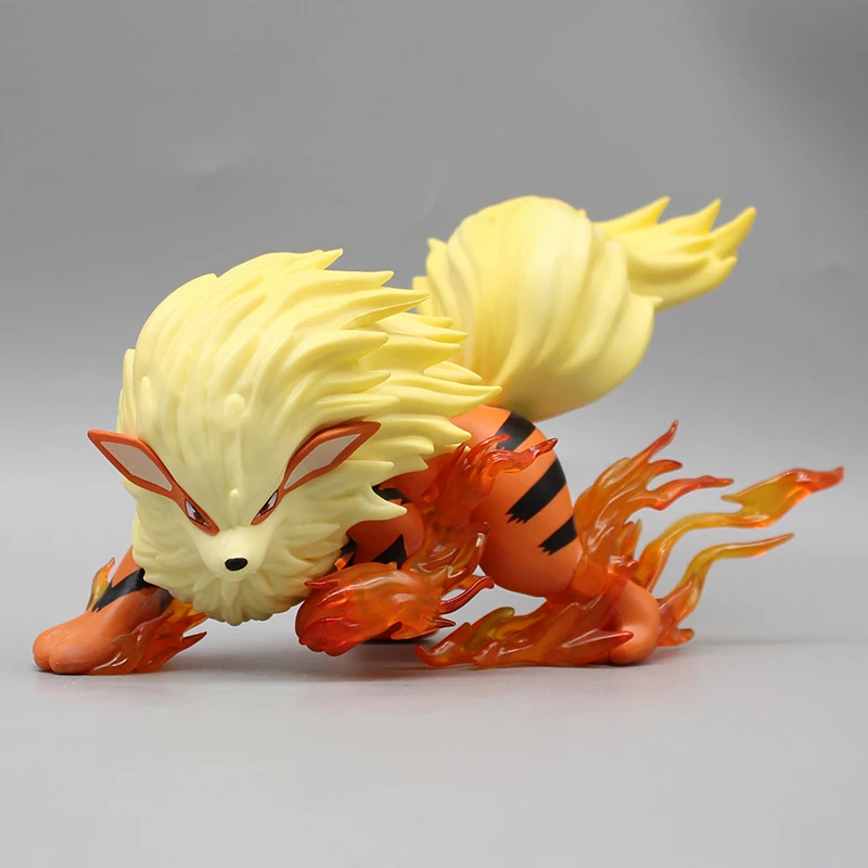 Anime Pokemon Action Figure Arcanine Figuras Toys 10cm Manga Figurine PVC GK Statue Collection Model Ornaments Gift for Children