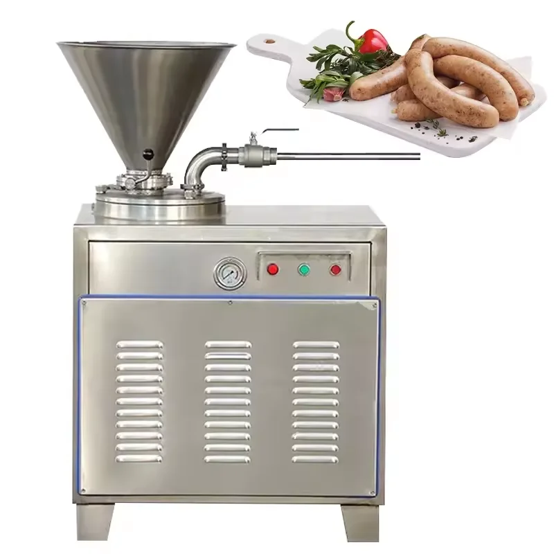 Commercial Sausage Making Machine Enema Stuffing Machine Filler Sausage Stuffer Sausage Maker Hydraulic Meat Enema Machine