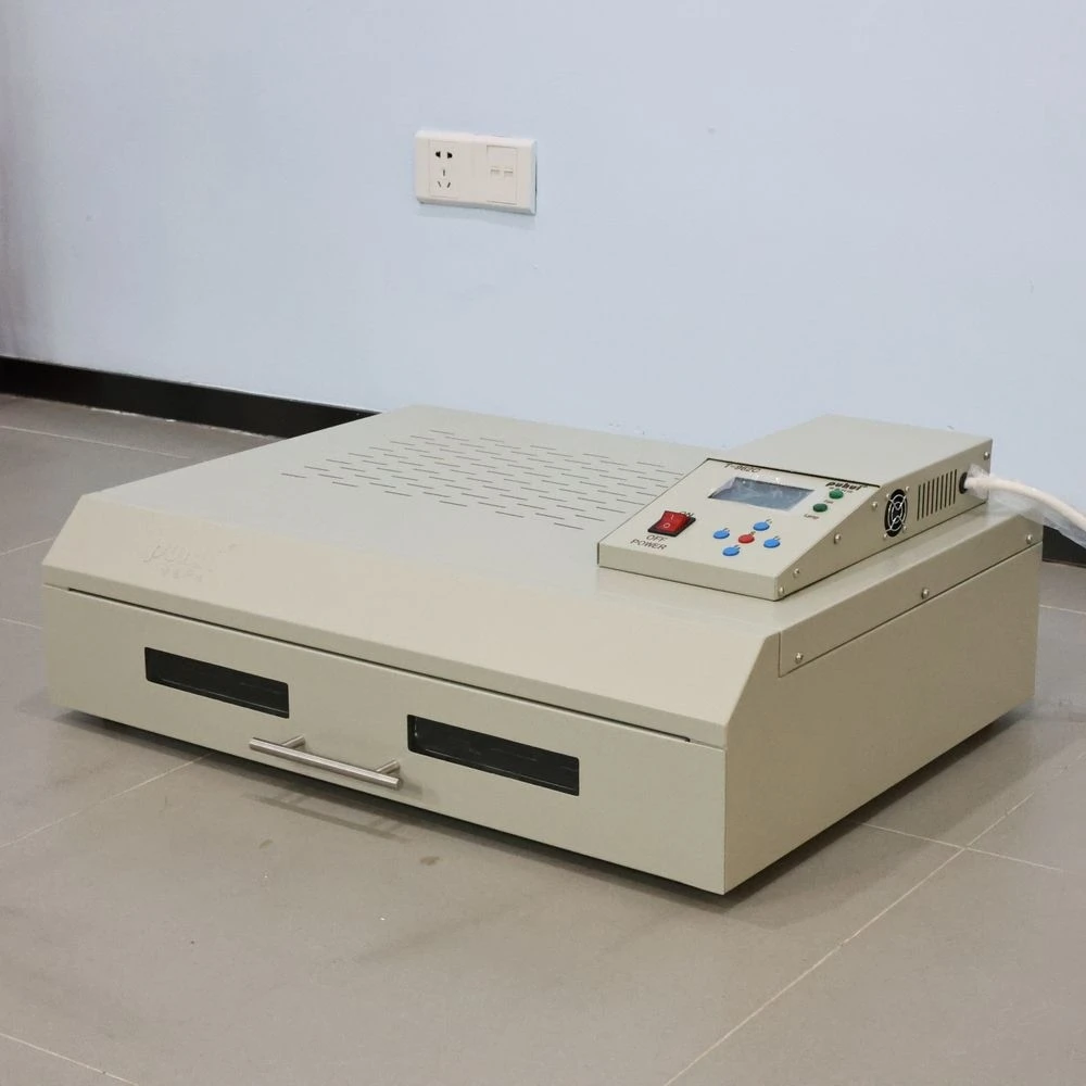 Puhui T-962C Desktop-Lötmaschine PCB-Lötstation SMT Infrarot-Reflow-Ofen