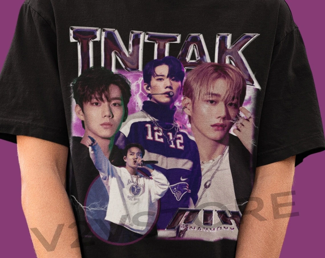 Vintage Intak P1harmony Unisex Tshirt Kpop bootleg Tshirt