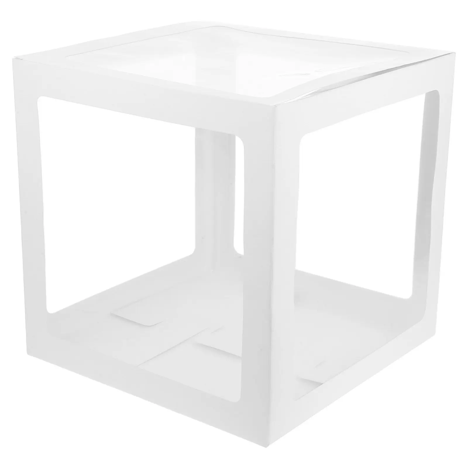 

1 шт. Прозрачная коробка для воздушных шаров из прочного ПВХ-материала для украшения вечеринок, свадеб, дней рождения, праздников