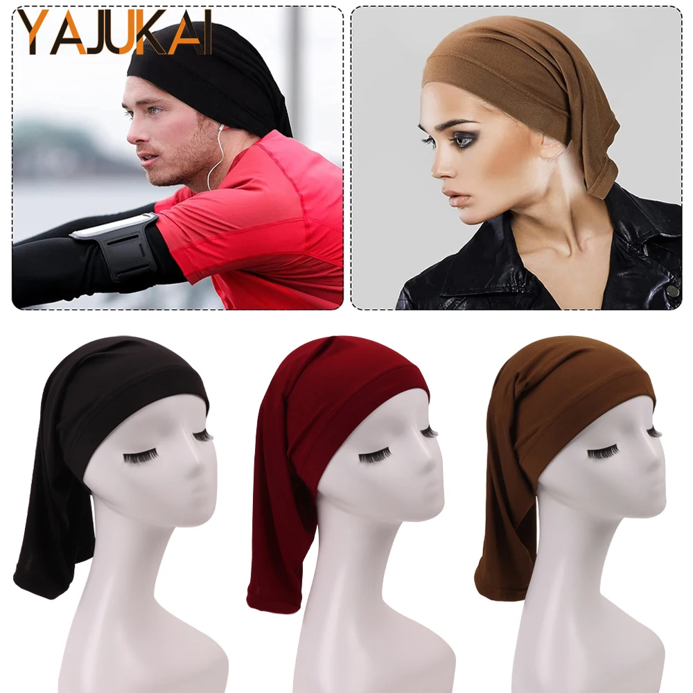 

Hair Care Nightcap For Women Men Spandex Dreadlock Cap Dreadlock Tube Bands Unisex Men Women Elastic Hair Dreads Head Wraps