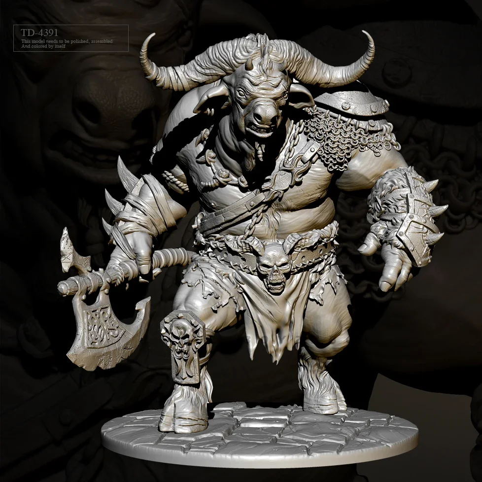 50mm 75mm Resin model kits figure colorless and self-assembled（3D Printing ） TD-4391/3D