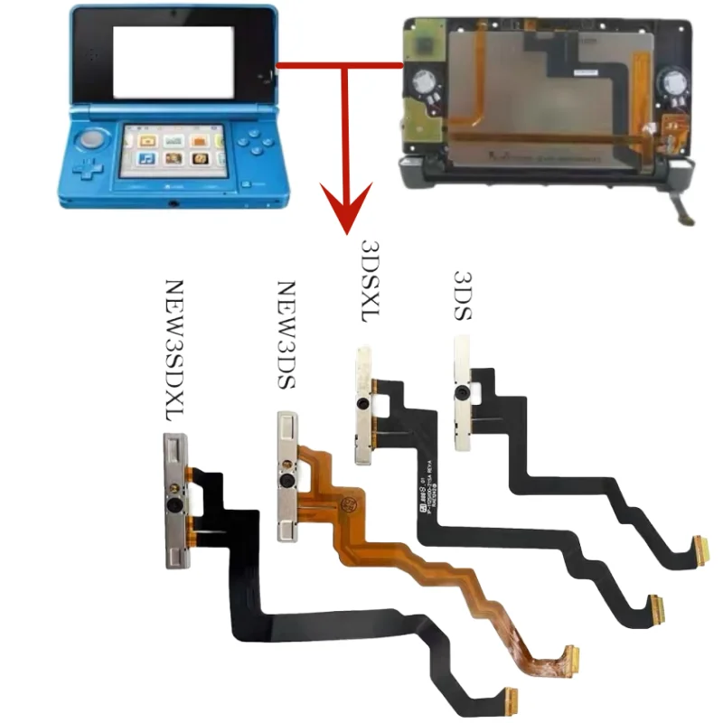 

Сменный модуль объектива камеры для консоли 3DS/3DS XL, гибкий кабель для ремонта камеры для NEW 3DS/NEW 3DSXL