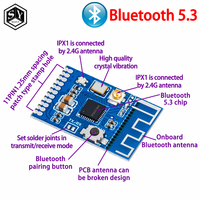 Bluetooth module 5.3 Audio transmitter module Stereo GFSK transceiver Earphone board Wireless speaker KCX_ BT_ EMITTER 5