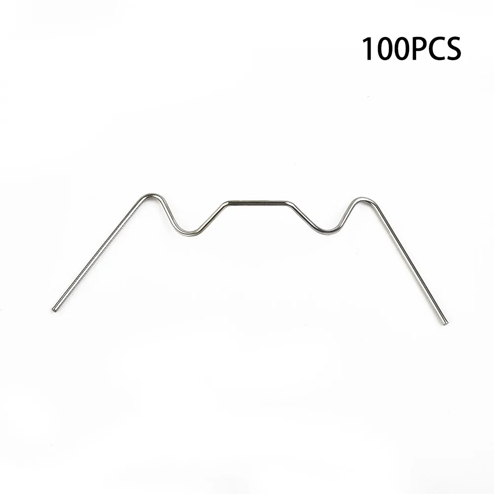 Clips de fijación tipo W de acero inoxidable 304 para vidrio de invernadero, 25/50/100 unidades, para estructura de doble sala.