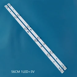 LED Backlight strip 6 lamp For BBK 32LEM-1037/TS2C DS32M63-DS01-V01 DS32M86-DS01-V01 DSBJ-WG 2W2006-DS32M8600-01 32EU3000