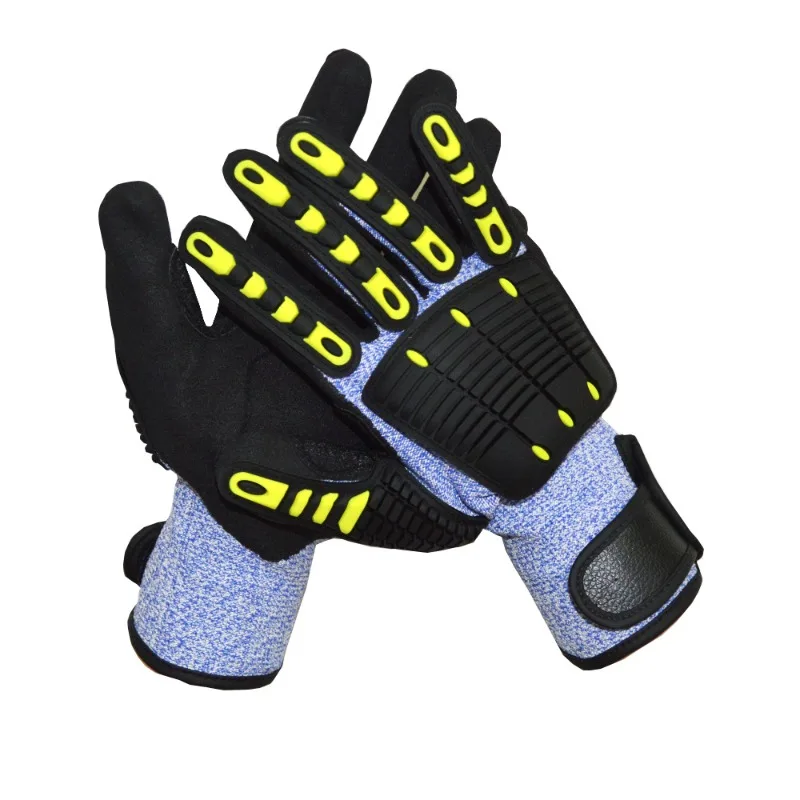 anti-cut and anti-collision out of sailing boat riding anti-stabbing industrial labor protection mechanical gloves