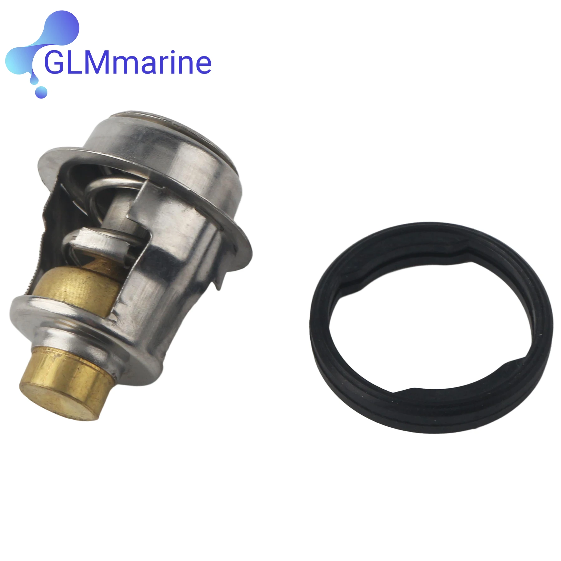140°F 60°C Thermostat Assy 17670-94400 Fits for Suzuki 2/4 Str 9.9 to 70 HP Outboard Engine 17670-94403 17670-94404 17670-94402