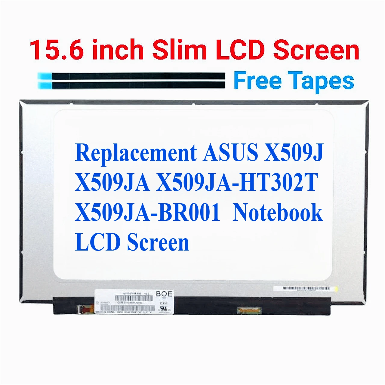 

Сменный ЖК-экран для ноутбука ASUS X509J X509JA X509JA-HT302T X509JA-BR001