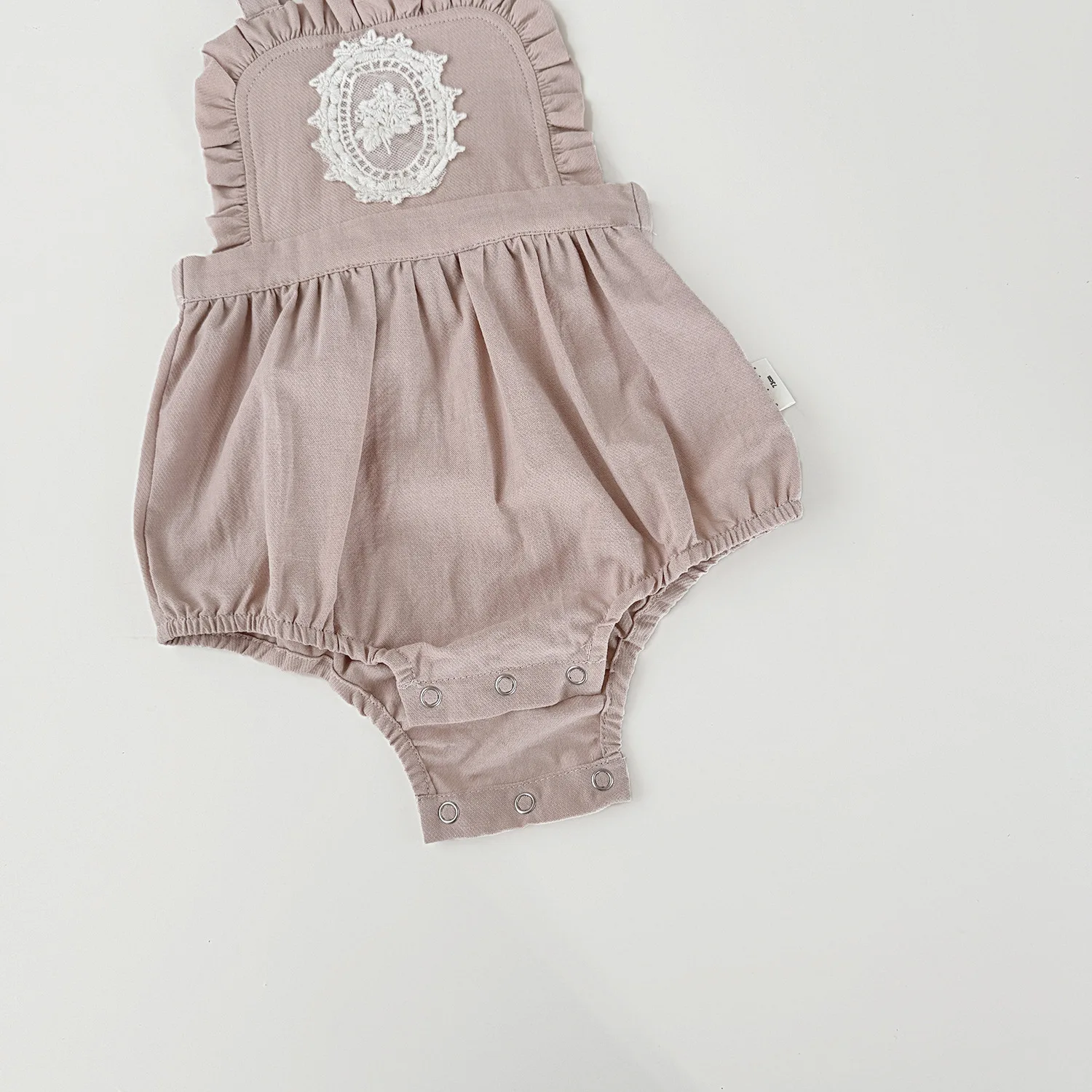 ملابس داخلية للفتيات الصغيرات لربيع 2026 بتصميم أنيق من قطعة واحدة بحمالات ملابس صلبة ملابس للفتيات الصغيرات #5