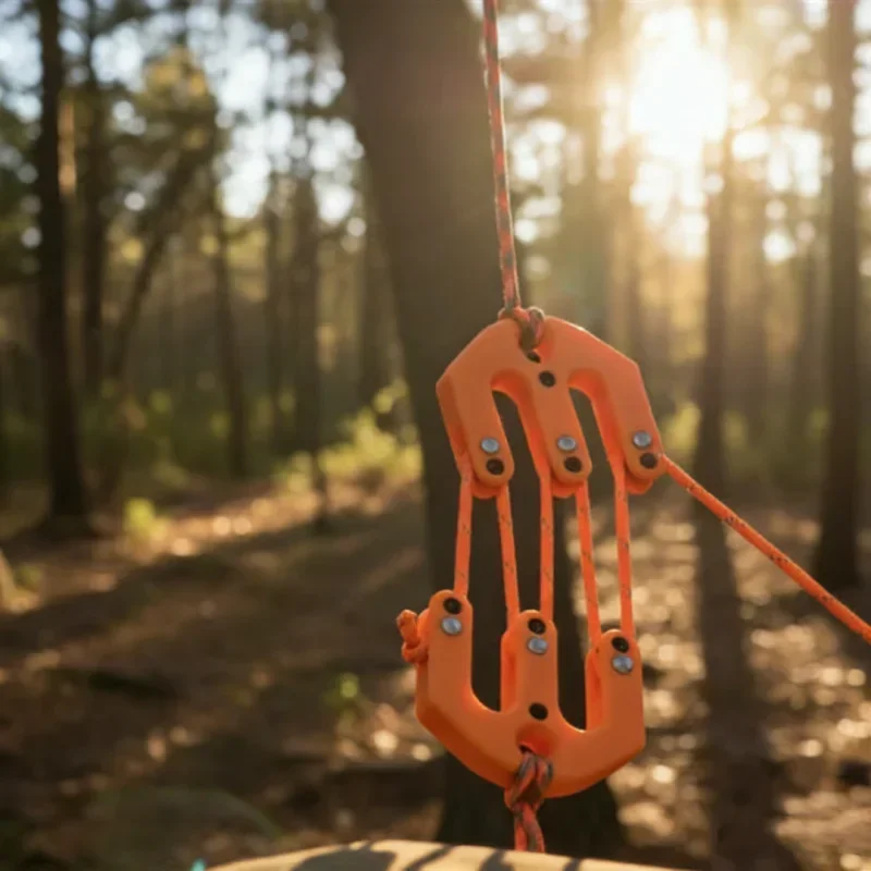 

Hunting Equipment System Safety Backpack with Boost Function, Weatherproof Outdoor Camping Gear Transport Bag