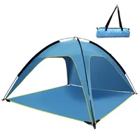 Quick Automatic Opening Beach Tent Sun Shelter Tent Shade Lightwight Pop for Outdoor Camping Three Ventilated And Spacious Tents