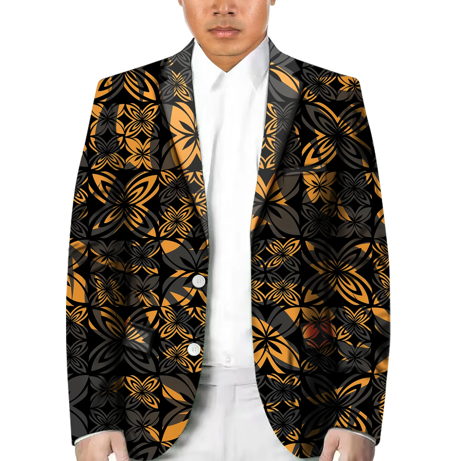 

Polynesian Men's Suit Design Pattern 2023 New Trend Men's Slim Suit Party Dress Men's Casual Suit Clothing Custom Suit Pattern