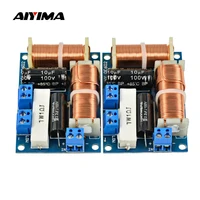 AIYIMA 2 uds altavoz divisor de frecuencia de Audio de 2 vías agudos graves 2 unidades filtros cruzados 80W estantería divisor de altavoz HIFI
