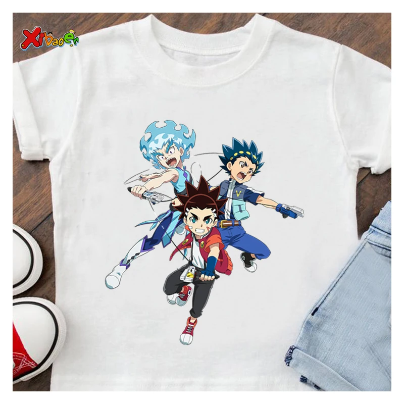 Children's Summer T Shirt Boys Girls Short-Sleeved T Shirts Birthday T-shirt Casual Clothes Top Cartoon Image Shirt Kid Clothing