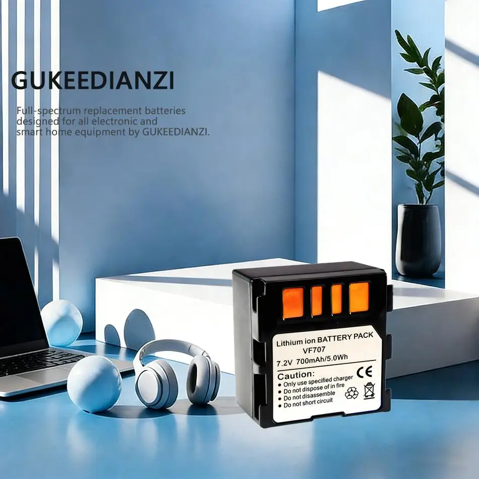 

700Mah Camera Battery Reliable Replacement For Jvc BN-VF707 Everio GZ-MG36EK GZ-Mg21ek GZ-MG26EK