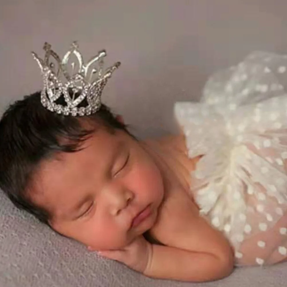 

1Set Baby Girl Tutu Skirt and Crown Newborn Photo Shoot Outfit Lace Photography Props Baby Photography Outfits