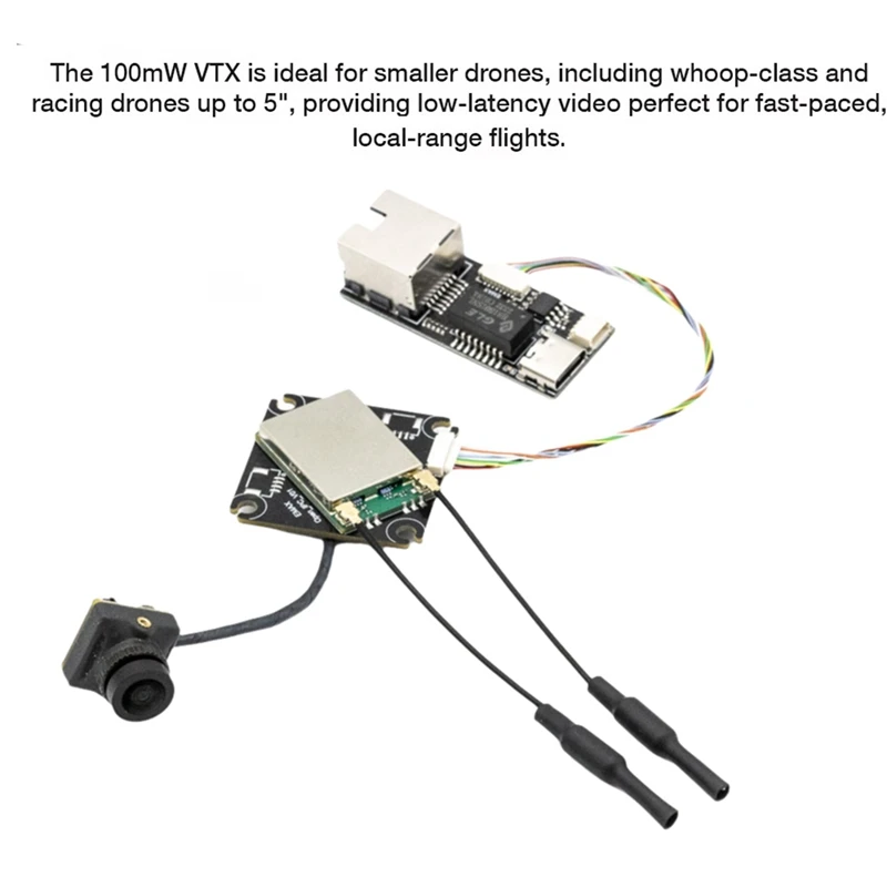 Wyvern Link Openipc VTX Alpha 100Mw VTX Video Transmitter HD Digital VTX For FPV RC Drone Under 5Inch Drone