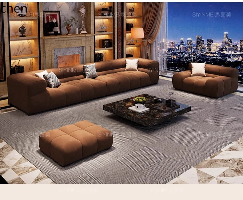 Fabric Sofa High-End Rest Area Reception Business Sofa