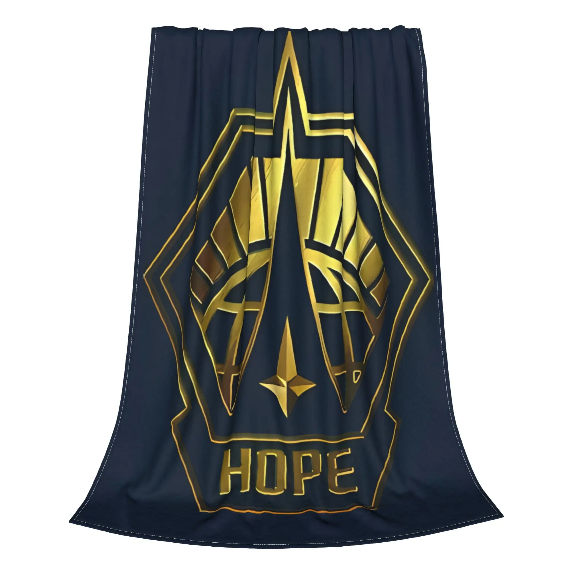 1PC Home Cutecore Star Crest The Outer Worlds Blanket Super Cosy Plush Home Living Room Sofa Halloween