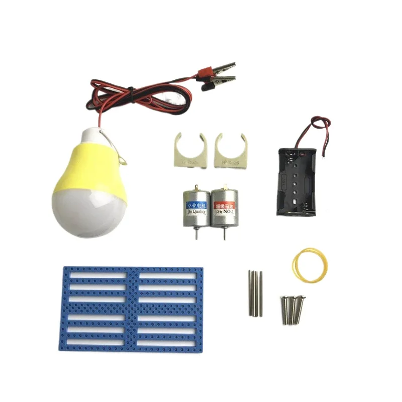 For Magnet Generator Small Production Technology Homemade Handmade Pulley Material Experimental Set Perpetual Motion Machine
