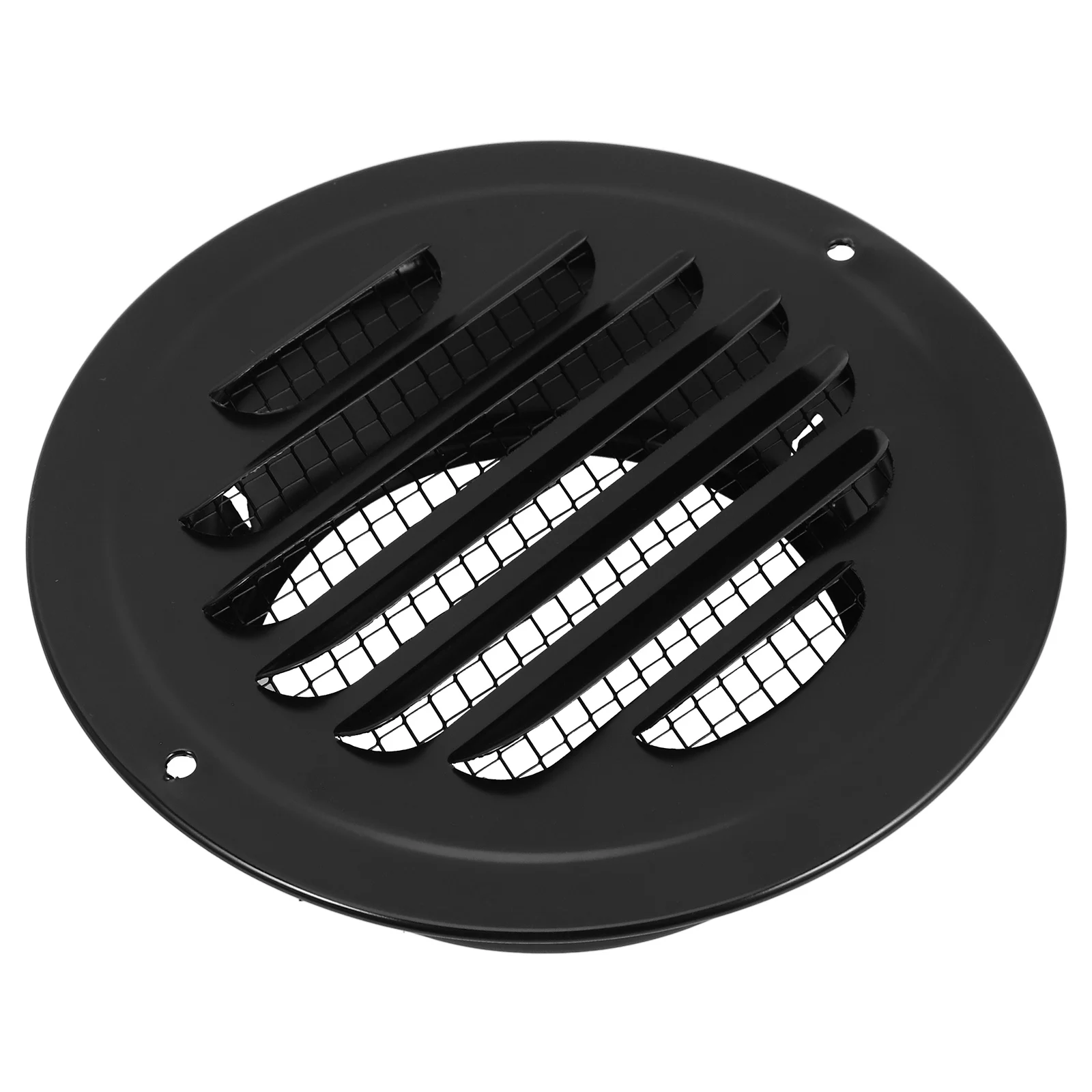 

Stainless Steel Exhaust Hood Soffit Round Vent Cover Efficient Ventilation Home Office Abs Material Practical Design Modern