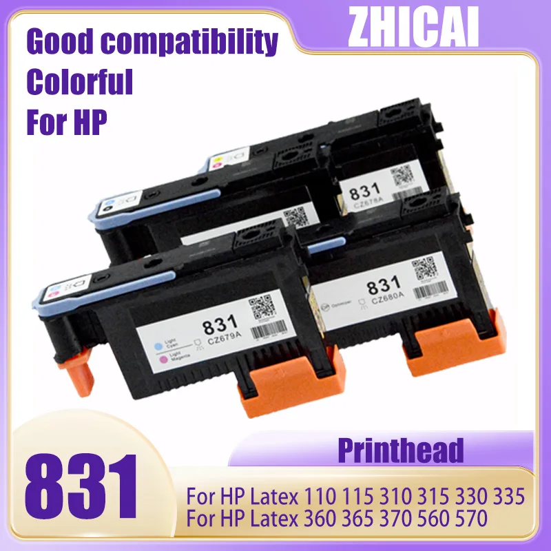 For HP 831 Print Head Latex Printhead CZ677A CZ678A CZ679A CZ680A Printhead For110 115 310 315 330 335 360 365 370 560 cabeça