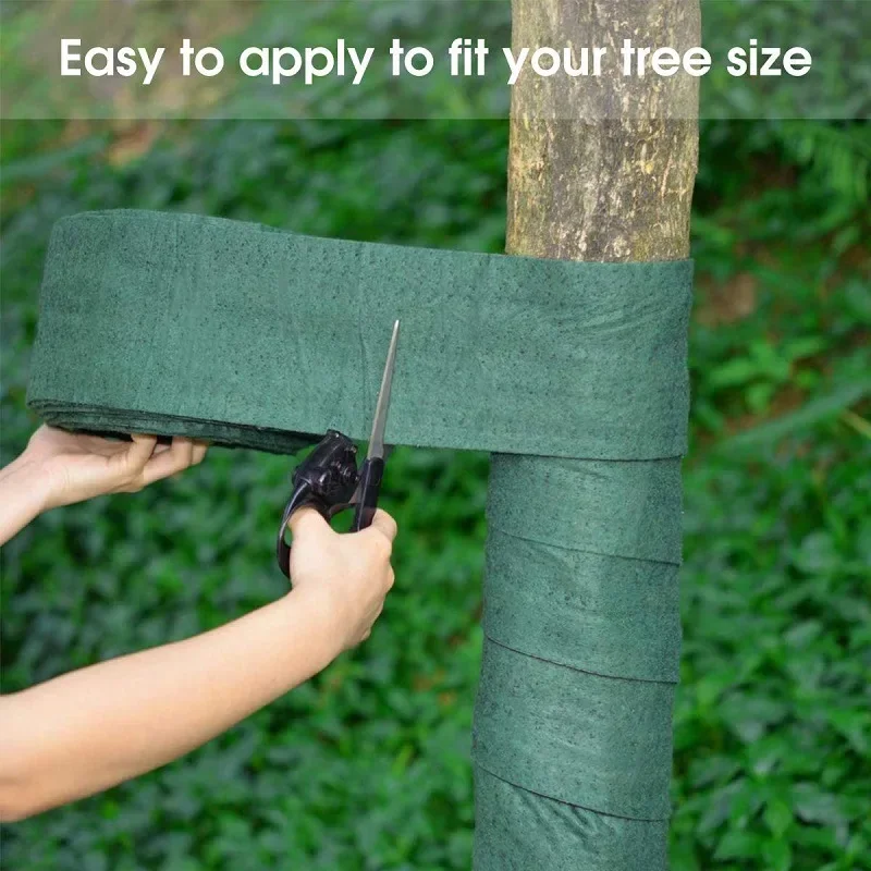 Tree Protector Wrap, Winter-proof Tree Protector Wrap Plants Bandage Packing Tree Wrap for Warm Keeping and Moisturizing