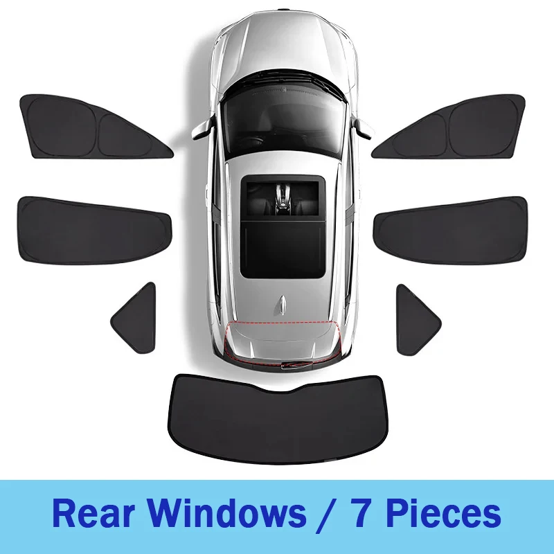 For Leapmotor C10 2024 2025 2026 Car Sunshade Curtains Cover Windshield Anti-UV Tool Visors Privacy Shield Part Auto Accessories image 3