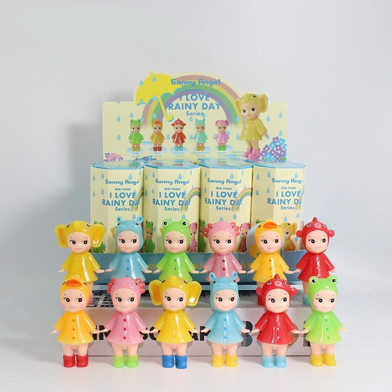 

Случайный солнечный ангел, серия «Я люблю дождливый день», серия слепая коробка, модная игра, настольное украшение ручной работы, креативный подарок, кукла