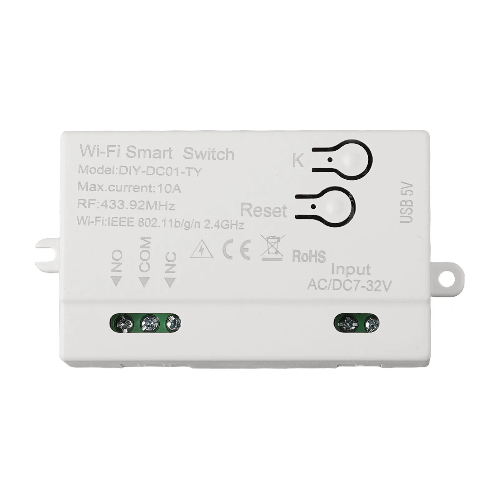 Remote Control Remote Controller Mini Smart Switch Plastic Material Real-time Status Remote Control Timing Function