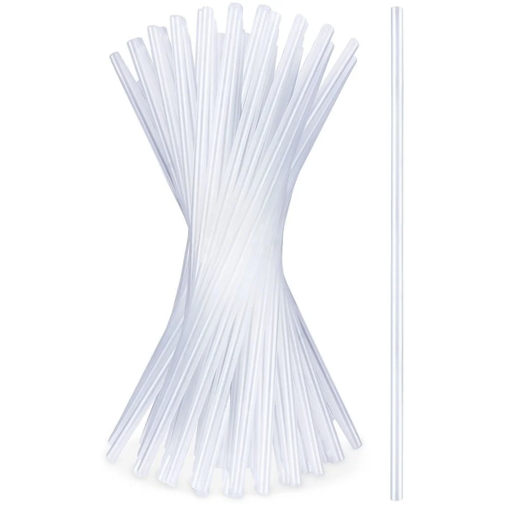Rietjes transparant 22cm 50st