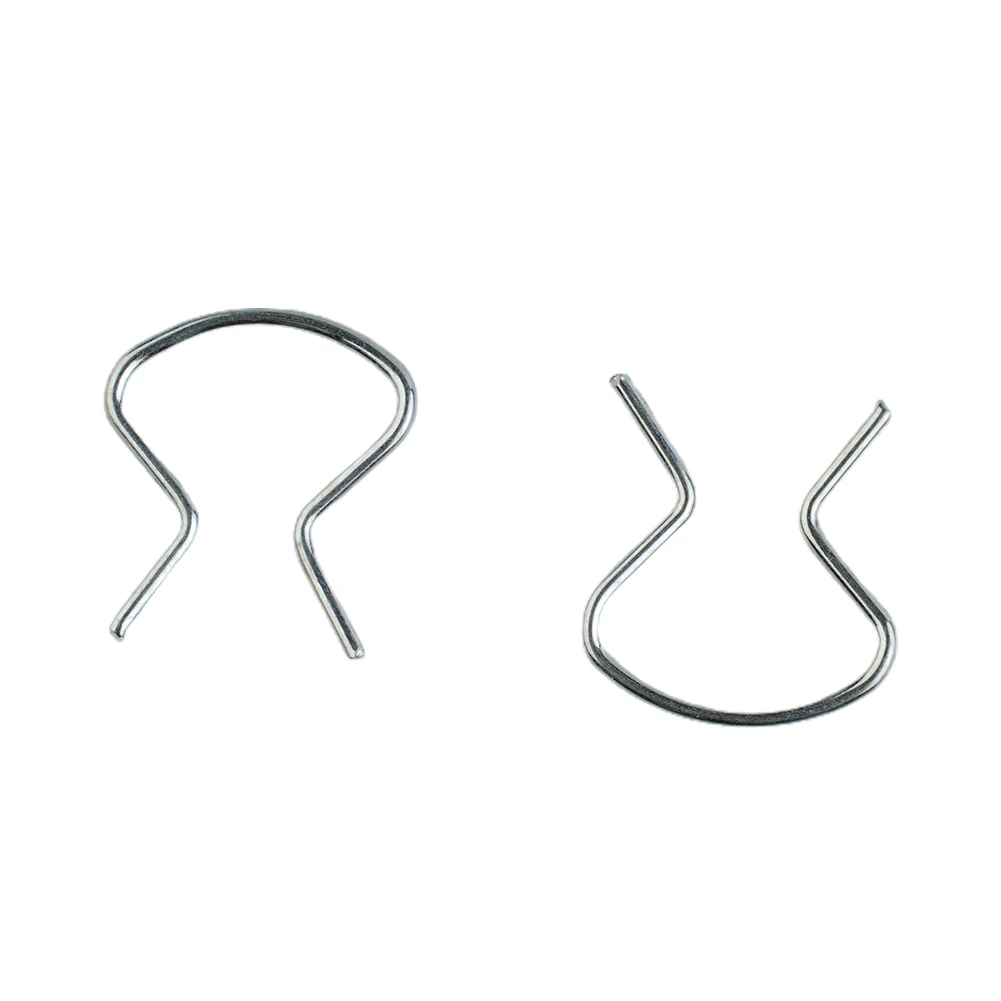 6 Piece Horseshoe Clip Set for Door Handle Window Crank Retainer Direct Fit for Chevrolet For Pontiac Models 1949 to 1970