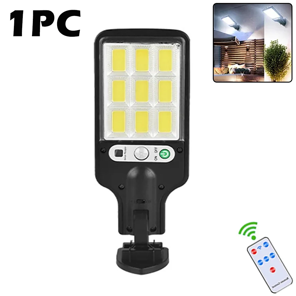 XIWANGFIRE 1 ~ 6PCS Solar Straße Licht LED Solar Garten Lampe 3 Modus Im Freien Wasserdichte Motion Sensor Solar Wand Beleuchtung für Terrasse Garten 3