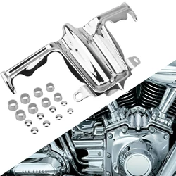 Chrome Tappet / Lifter Block Accent Trim Cover For Harley Twin Cam 00-17 Touring Electra Glide Dyna Fat Bob Breakout