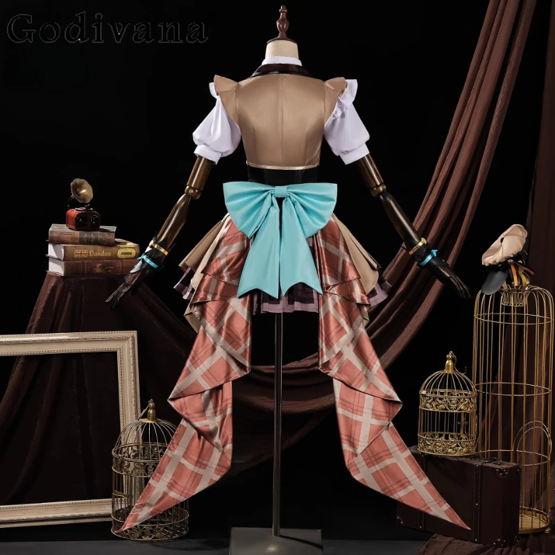 Uniforme da donna Hallowen Gioca a ruolo Vestiti Cos Gioco Anime Abiti da festa Costume cosplay Onore dei re Xiao Qiao Tracce segrete