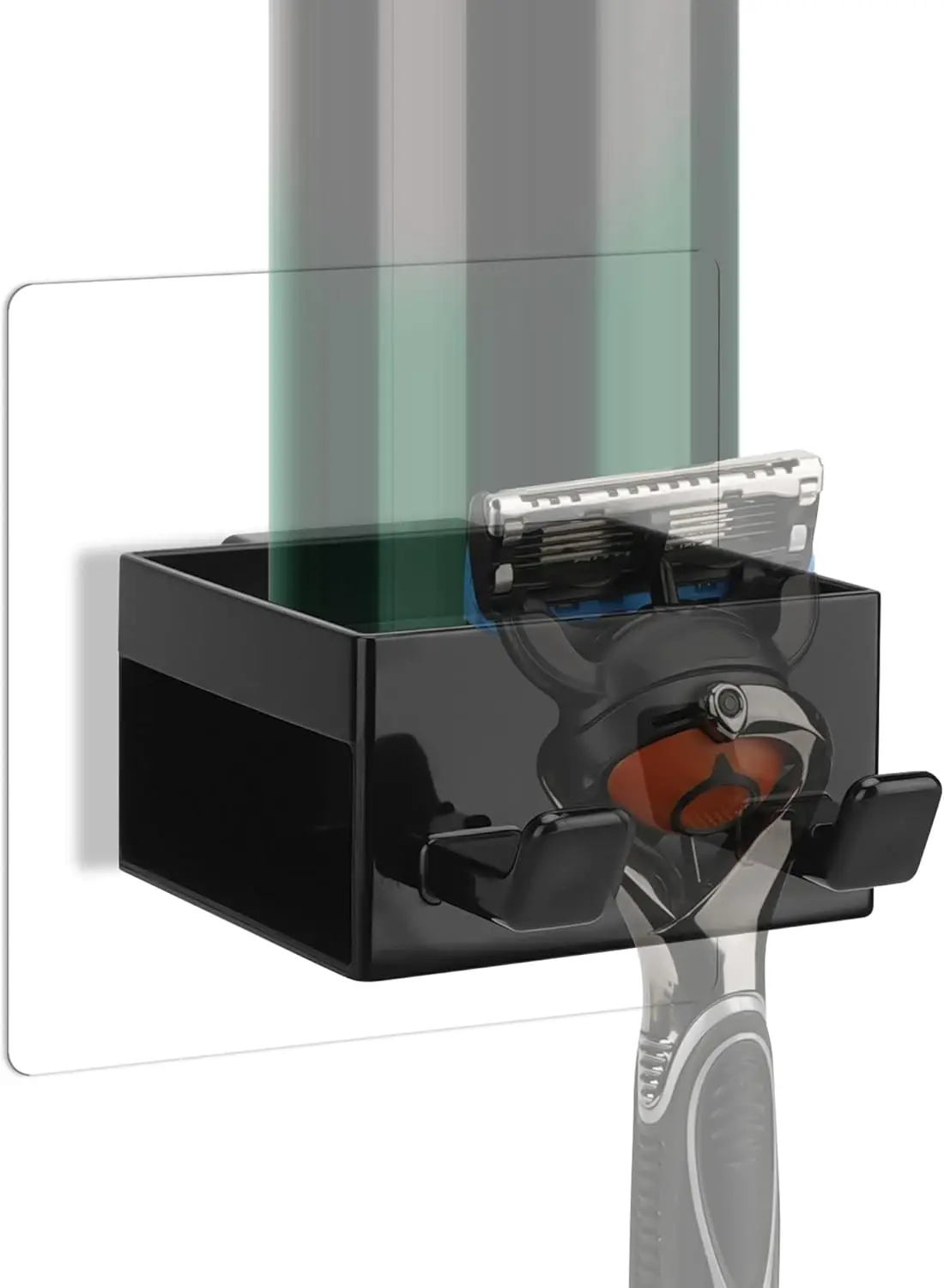 

Multifunctional Razor Holder for Shower, Compatible with Gillette Fusion 5 ProGlide, Venus Platinum & ComfortGlide, Bathroom