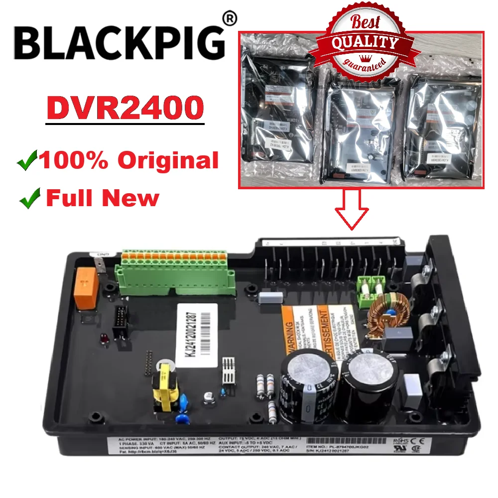 

100% Full New Original Marathon DVR2400 Digital AVR Voltage Regulator Automatic Stabilizer For Generator Parallel Control Device