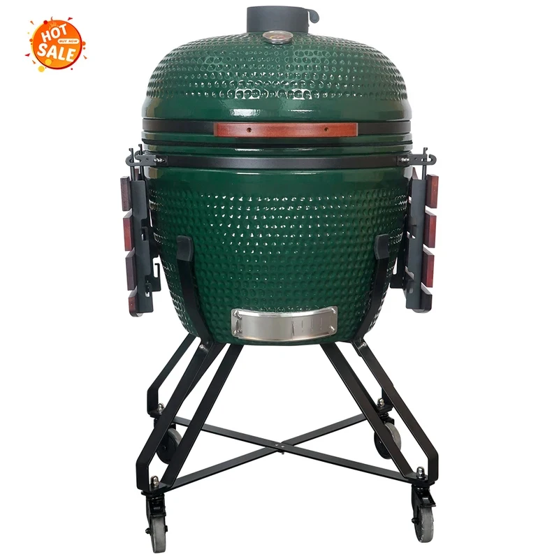 SEB Inch XXL Kamado Barbeque Argentinian Cyprus Spit Roaster Rserie Charcoal Bbq Grill Wholale